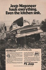 VINTAGE Print Ad - AMC JEEP