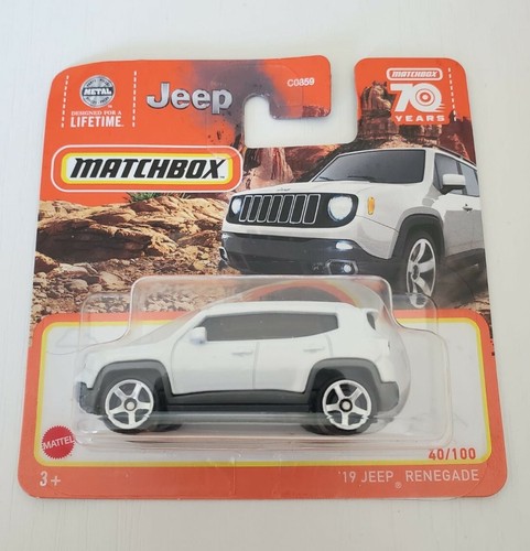 Matchbox jeep renegade 4x4 - '19,